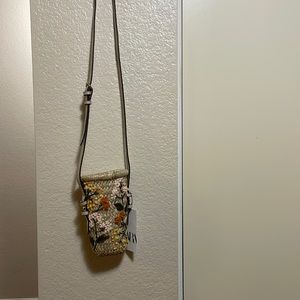 Zara floral crossbody